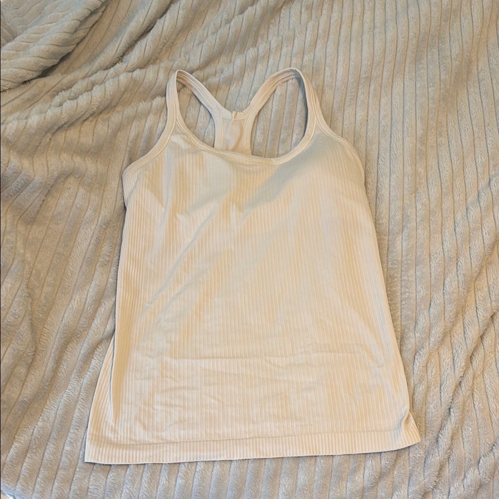 Women's Cream Tank Top